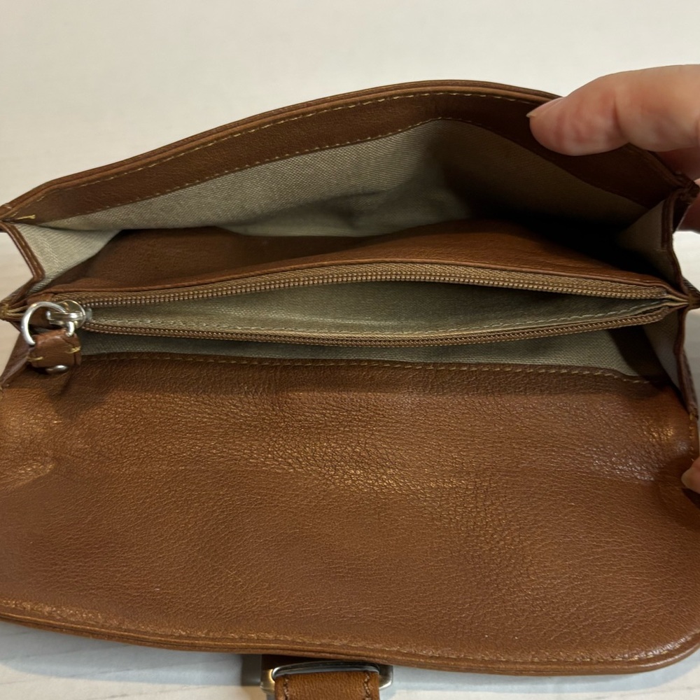 Michael Kors Tan Leather Snap-Closure Continental Wallet - Picture 7 of 7